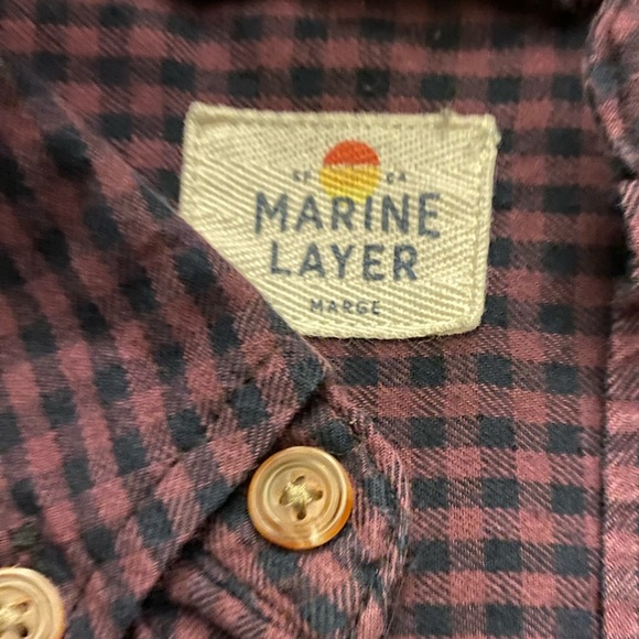 Marine Layer Tahoe Flannel Shirt - Picture 3 of 5